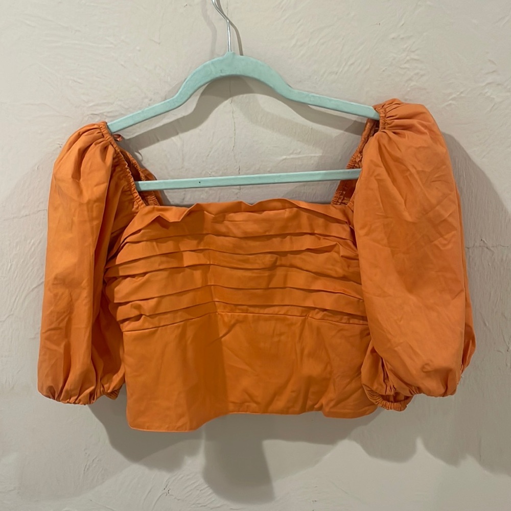 Abercrombie orange top
